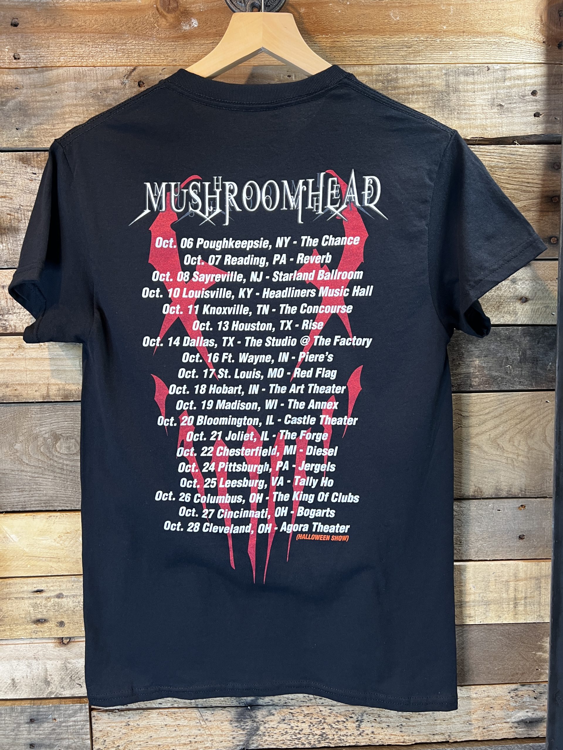 2023 Fall Tour T Shirt | Mushroomhead Official Merchandise
