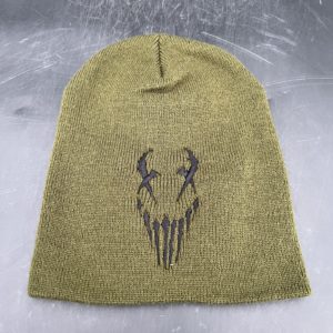 X-face beanie- OD Green/Black