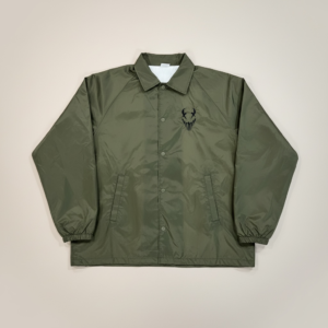 Embroidered Windbreaker- OD Green