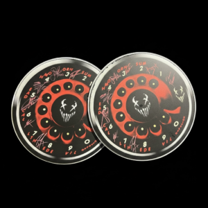 Call the Devil touring kick drum head