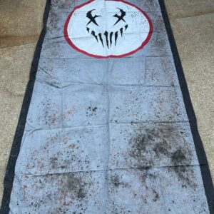 XX promo and stage used side Skrim banners