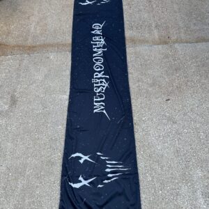 X-face/logo water drum scrim banner